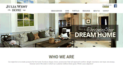Desktop Screenshot of juliawesthome.com